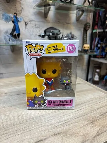 Фигурка Simpsons Lisa with Snowball II — Funko Pop! 1740 BD