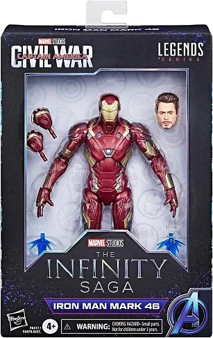 Фигурка Iron Man Mark 46 — Hasbro Marvel Legends Infinity Saga