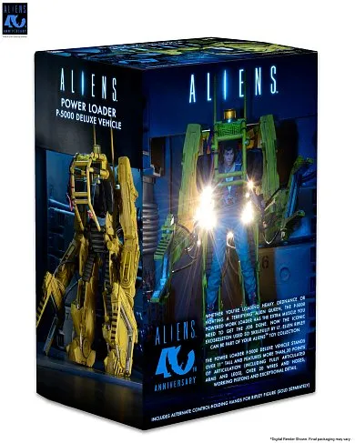 Фигурка Погрузчик Чужие — Neca Aliens Deluxe Vehicle Power Loader P-5000 40 Anniversary