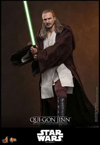 Фигурка Qui-Gon Jinn — Hot Toys MMS880 Star Wars The Phantom Menace 1/6