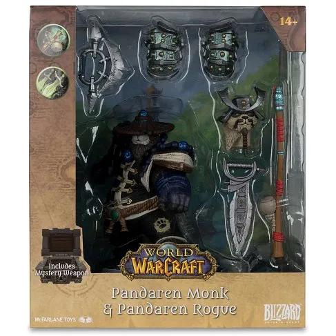 Фигурки Pandaren Monk/Rogue — McFarlane Toys World Of Warcraft