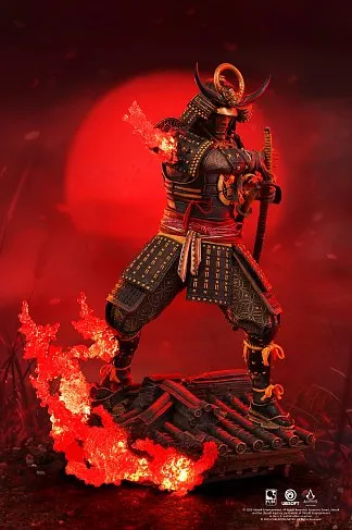 Фигурка Assassins Creed Shadows Animus Yasuke — Pure Arts 1/8 Pvc Statue