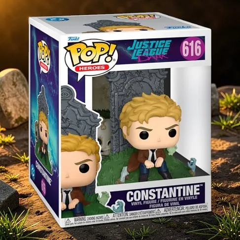 Фигурка Justice League Dark Constantine — Funko Pop! Vinyl Deluxe DC Comics 616