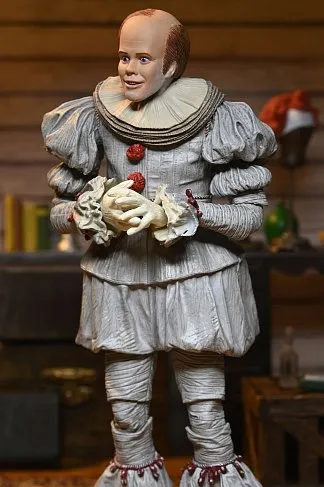 Фигурка Пеннивайз — Neca IT Welcome to Derry Ultimate Bob Gray as Pennywise Figure