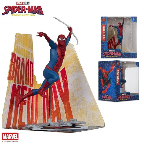 Фигурка Spiderman Brand New Day — McFarlane Toys Marvel Studios Collection 23 cm