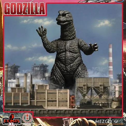 Фигурки Godzilla Destroy All Monsters — Mezco 5 Points Box Set 1