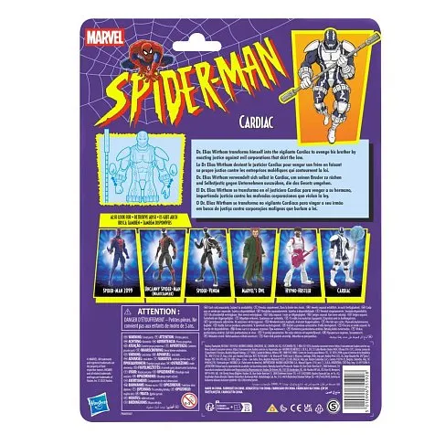 Фигурка Spider-man Vintage Cardiac — Hasbro Marvel Legends