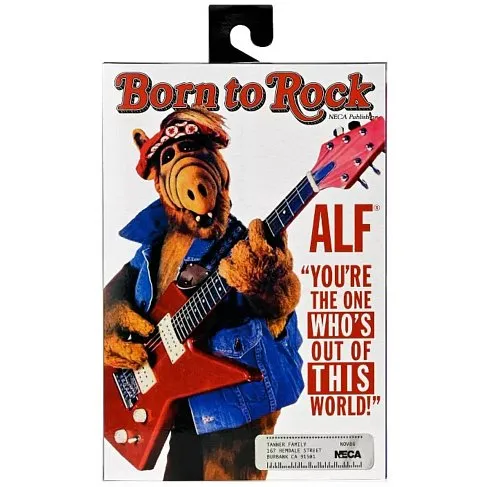 Фигурка АЛЬФ — Neca ALF Born to Rock Figure