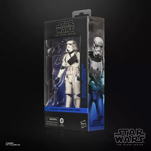 Фигурка Mandalorian And Grogu Imperial Remnant Stormtrooper 05 — Hasbro Star Wars Black Series Figure