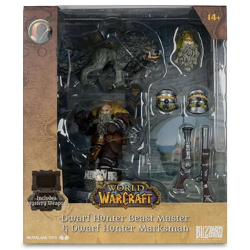 Фигурки Dwarf Hunter Beast Master/Marksman — McFarlane Toys World Of Warcraft
