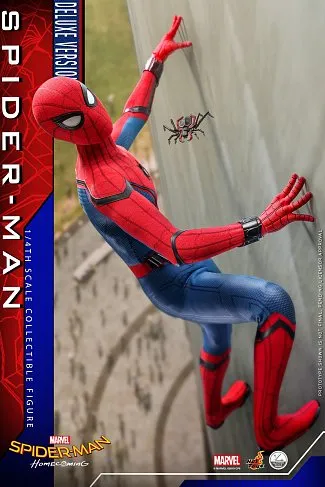 Фигурка Спайдермен — Hot Toys Spider-Man Homecoming Quarter Scale 1/4 Deluxe