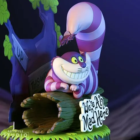 Фигурка Disney Alice In Wonderland Cheshire Cat — Abystyle Studio 1/10 PVC Statue