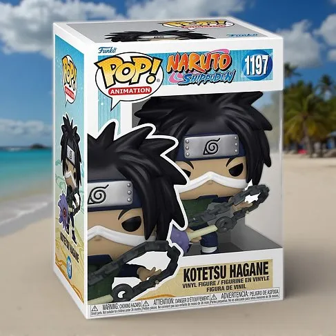 Фигурка Naruto Shippuden Kotetsu Hagane w Weapon — Funko Pop! Vinyl 1197