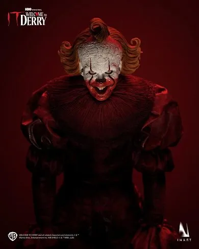 Фигурка Пеннивайз — Inart Ag A045 Welcome to Derry Pennywise Bloody 1/6 Figure