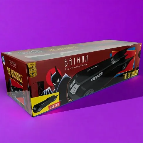 Модель Batmobile — McFarlane Toys Batman Animated Vehicle Gold Label