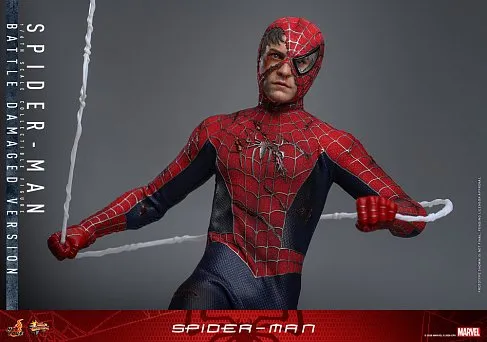 Фигурка Spider-Man Battle Damaged — Hot Toys MMS859 1/6 Figure