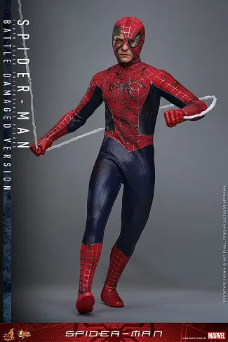 Фигурка Spider-Man Battle Damaged — Hot Toys MMS859 1/6 Figure