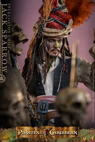 Фигурка Jack Sparrow Pelegostos Chief — Hot Toys DX38 Pirates Of The Caribbean 1/6