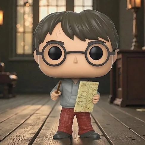 Фигурка Гарри Поттера — Funko Harry Potter POP! Harry Marauders Map