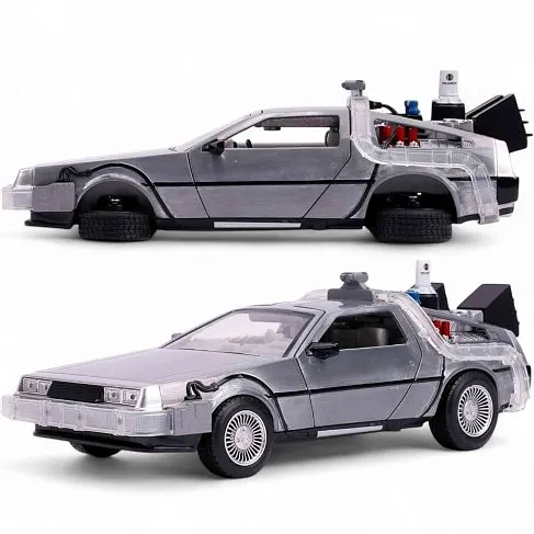 Модель ДеЛориан — Back to the Future 2 Die-Cast Time Machine 1/24
