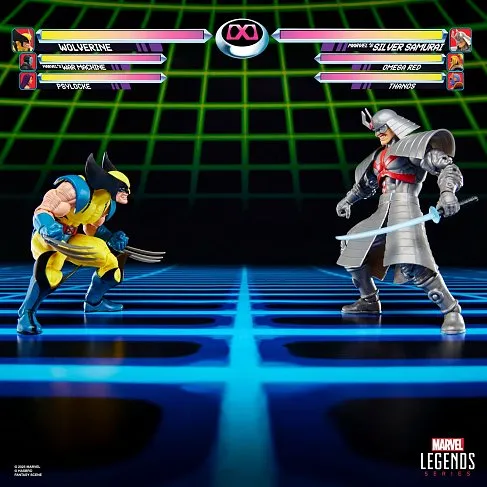 Фигурки Wolverine vs Silver Samurai — Hasbro Marvel Legends Gamerverse