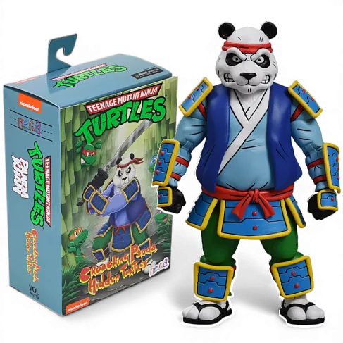 Фигурка Panda Khan — Neca Teenage Mutant Ninja Turtles Cartoon