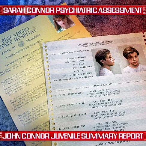Набор Терминатор — Terminator The Connor Files Kit
