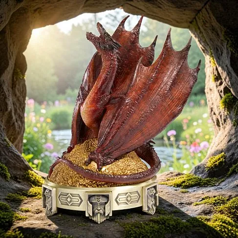 Статуэтка Смауга — Noble Collection The Hobbit Incense Burner Smaug