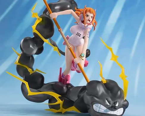Фигурка Ван-Пис — SH Figuarts One Piece Figuarts Zero Nami Extra Battle Lightning Blast