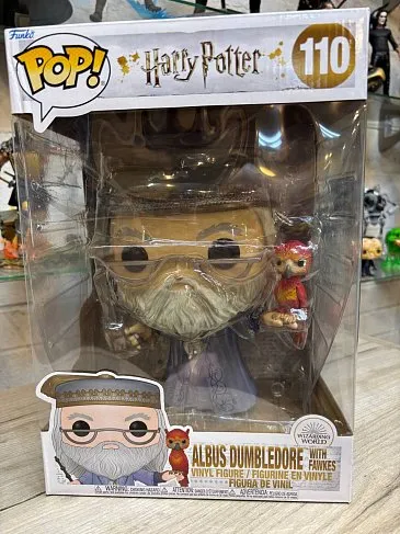 Фигурка Dumbledore and Fawkes — Funko Pop! Harry Potter 10-Inch BD