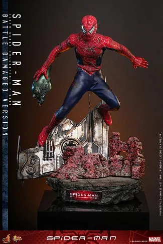 Фигурка Spider-Man Battle Damaged — Hot Toys MMS859 1/6 Figure