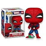Фигурка Marvel Holiday Spiderman w Open Gift — Funko Pop! Vinyl 1441