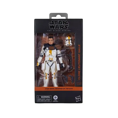 Фигурка Revenge of the Sith Clone Lieutenant Galle — Hasbro Star Wars Black Series