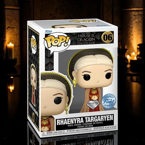 Фигурка House of the Dragon Rhaenyra Targaryen Diamond Exclusive — Funko Pop! Vinyl 06