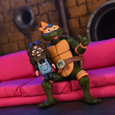 Фигурка Michelangelo VHS — Neca Teenage Mutant Ninja Turtles Cartoon Ultimate