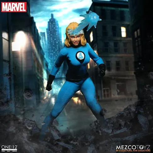 Фигурки Fantastic Four — Mezco One 12 Collective Deluxe Steel Boxed Set
