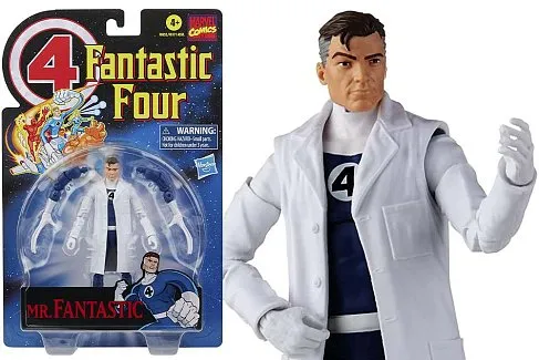 Фигурка Vintage Mr Fantastic — Hasbro Fantastic Four Marvel Legends