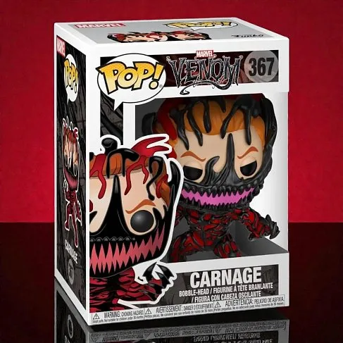 Фигурка Карнажа — Funko Venom POP! Bobble-Head Carnage 367