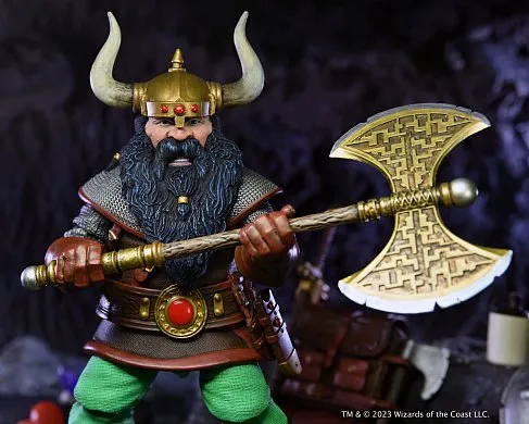 Фигурка Ultimate Elkhorn Dwarf Fighter — Neca Dungeons and Dragons 