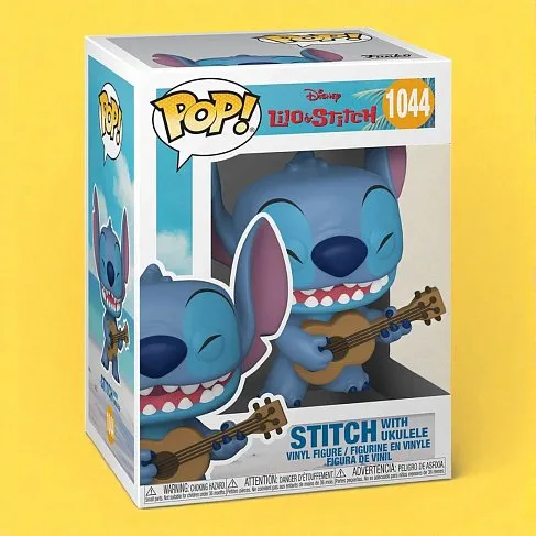 Фигурка Stitch w Ukulele — Lilo Stitch Funko Pop! 1044