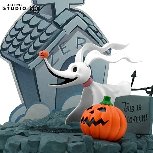 Фигурка Nightmare Before Christmas Zero — Abystyle Studio 1/10 PVC Statue