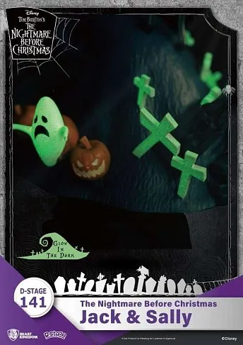 Фигурка Jack and Sally Edition — D-Stage Statue