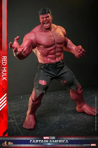 Фигурка Red Hulk — Hot Toys MMS797 Captain America Brave New World 1/6