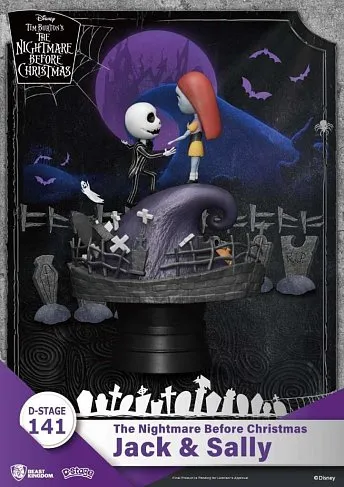 Фигурка Jack and Sally Edition — D-Stage Statue