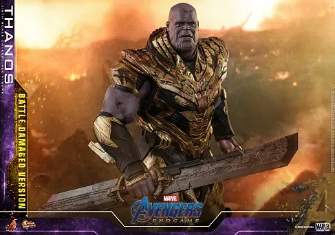 Фигурка Thanos — Hot Toys MMS564 Endgame 1/6 Battle Damaged