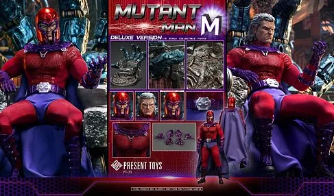 Фигурка X-Men Magneto Deluxe — Present Toys PT-sp73 1/6