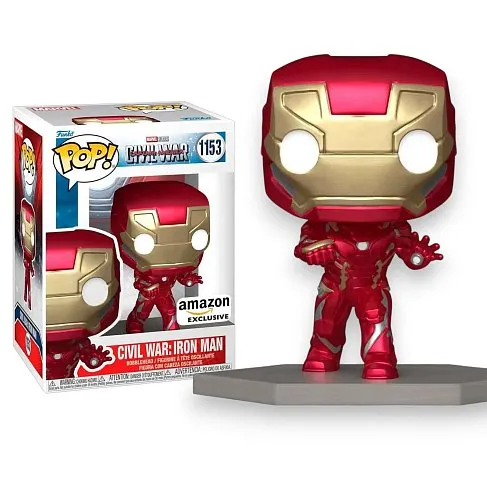 Фигурка Civil War Iron Man Exclusive — Funko Pop! 1153