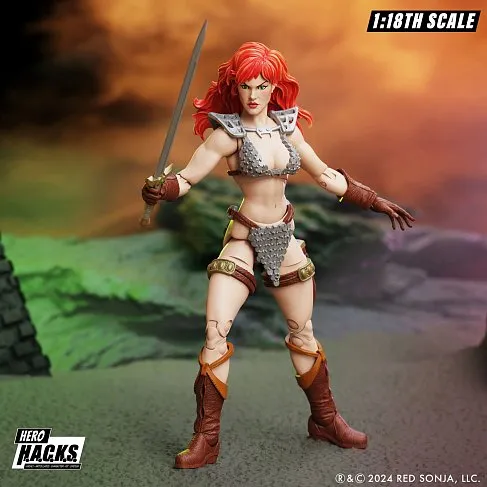 Фигурка Red Sonja 1:18 Scale — Boss Fight Studio Epic HACKS Figure