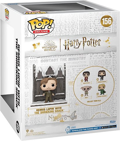 Remus Lupin w The Shrieking Shack Funko Pop Deluxe