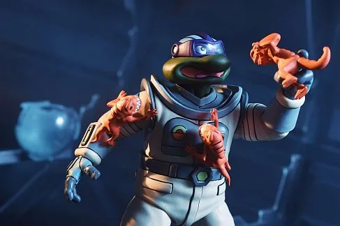 Фигурки Черепашки Ниндзя — Neca Space Adventure Samurai Turtles 2-pack